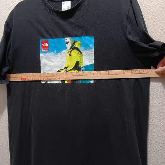 North Face x Supreme Tee Flawed Large Logo Graphic Short Sleeves - Picture 6 of 12